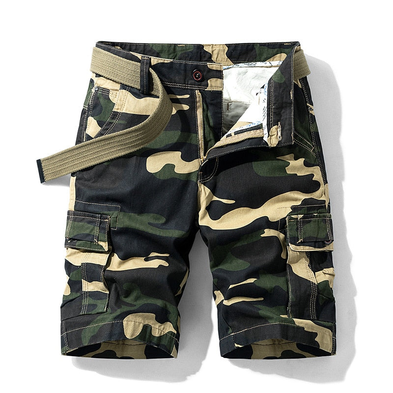 Summer New Camouflage Tactical Cargo Shorts