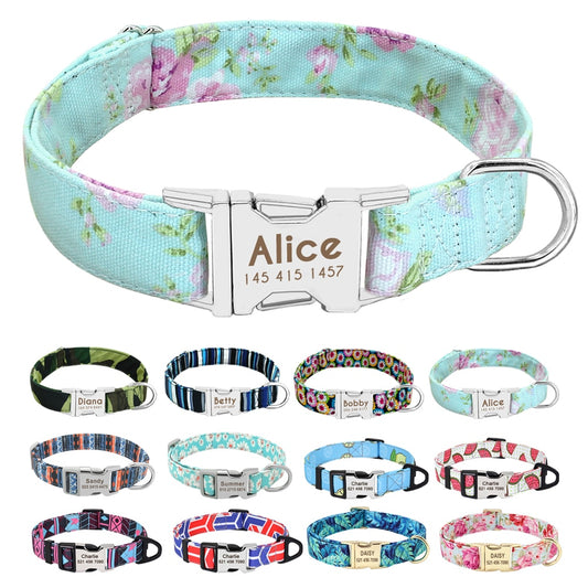 New Personalized Dog Accessories Collar