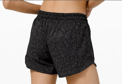 Running Fitness Quick Dry Elastic Waist Shorts