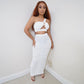 KREYOL BEAUTIFUL TWO PIECE SETS BODYCON DRESS