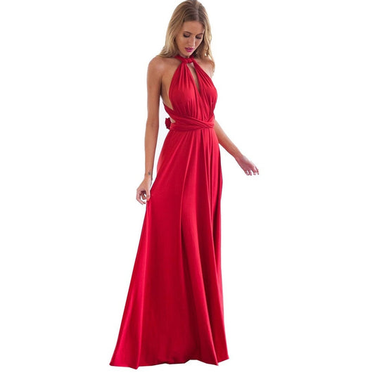 Women Multiway Wrap Convertible Boho Maxi