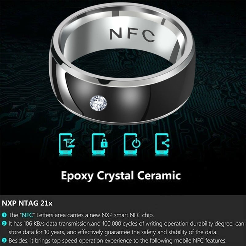 Smart Wear Finger Digital Ring Connect Android