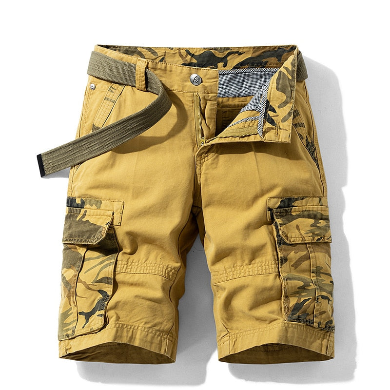 Summer New Camouflage Tactical Cargo Shorts