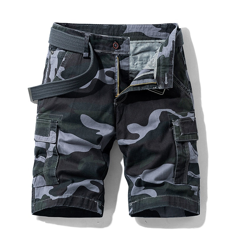 Summer New Camouflage Tactical Cargo Shorts