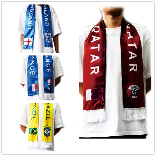 32 Nations Football Flag Scarf