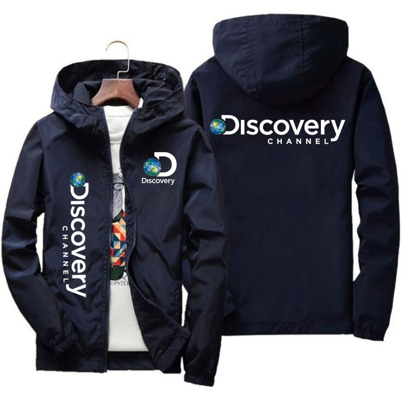 Men's Spring Discovery Channel Print Coats