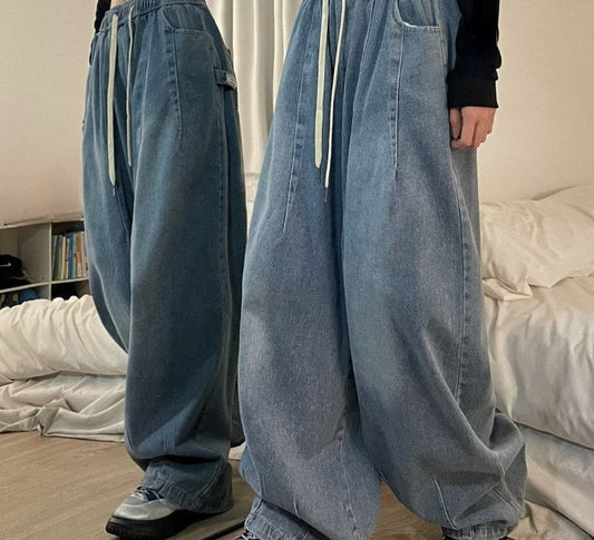 Women Vintage Baggy Jeans