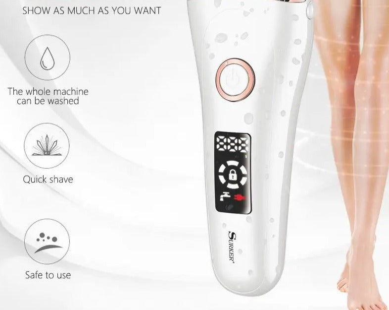 New Electric Painless Lady Shaver