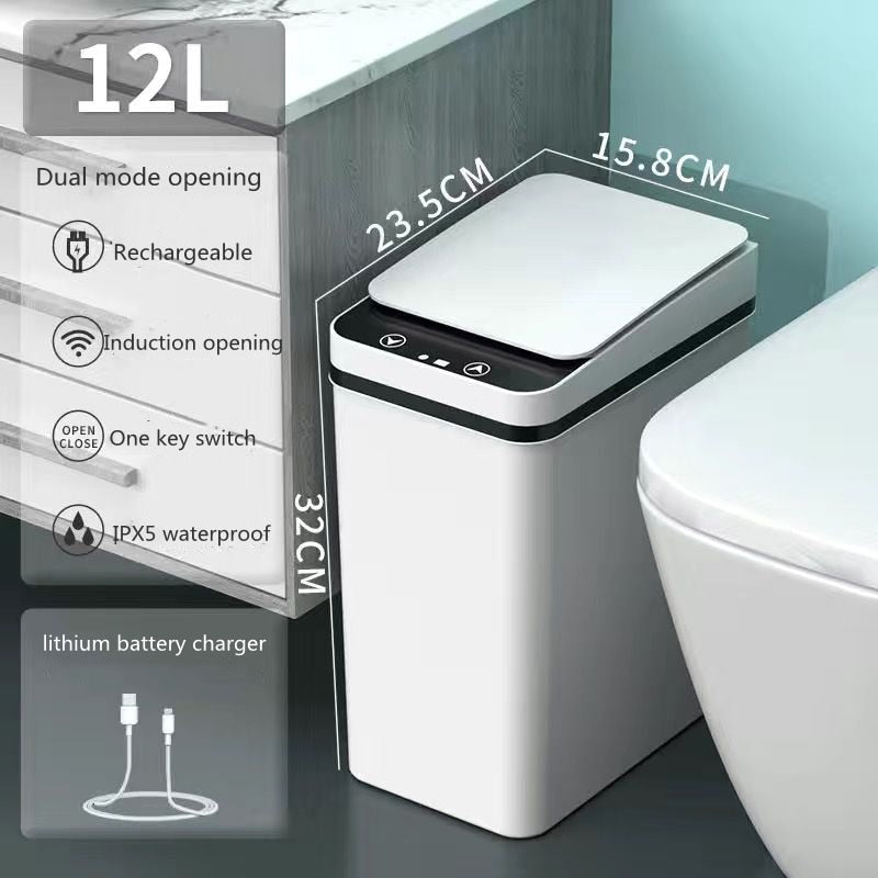 Smart Sensor Trash Can Home Intelligent Waste Bin