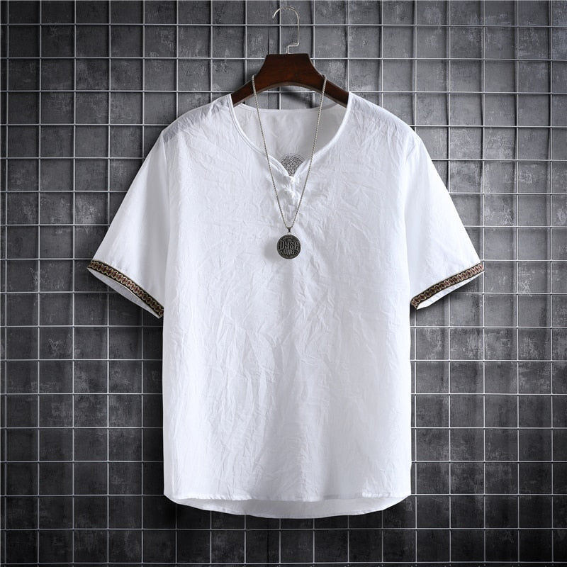 Fashion Men Short Sleeve Light Weight Clothing Shirt